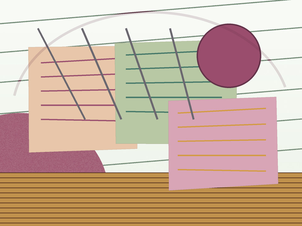 Unique link illustration for Which fabric, needle and thread work for slow stitch?