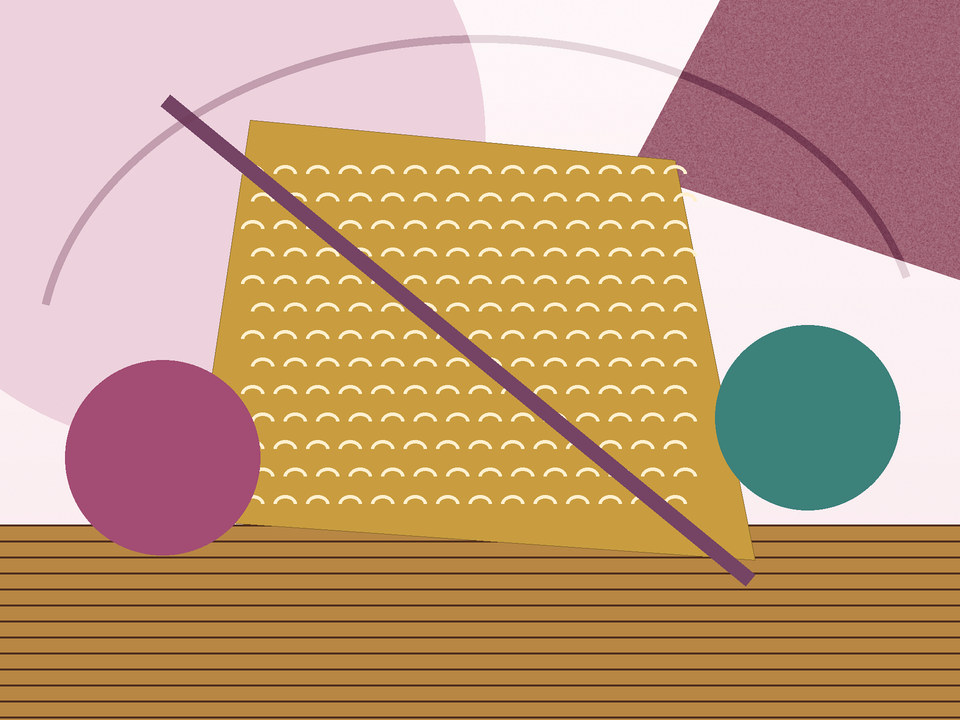 Unique link illustration for Tunisian crochet