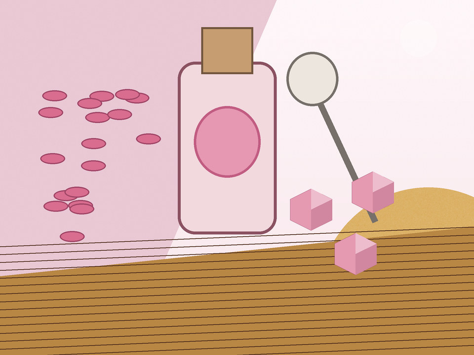 Unique link illustration for How much rosewater should you use in Turkish delight?