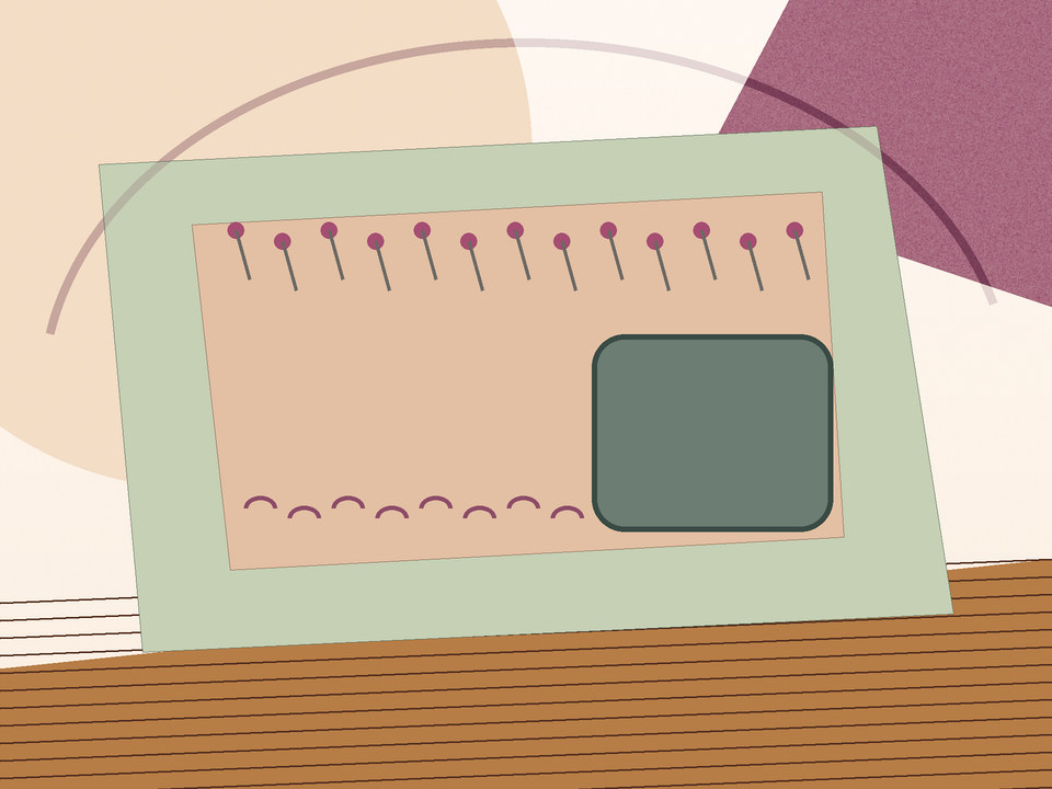 Unique link illustration for How do you prevent puckering and loose edges in slow stitch?