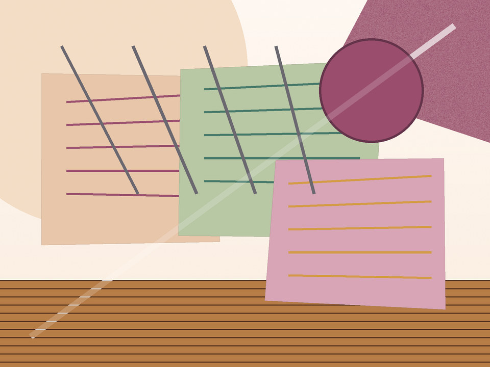Unique link illustration for Which fabric, needle and thread work for slow stitch?