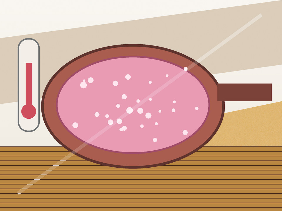 Unique link illustration for Why does Turkish delight fail to set or remain sticky?