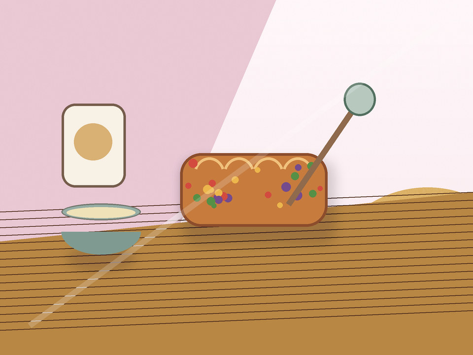 Unique link illustration for Farm-style vegetable flatbread