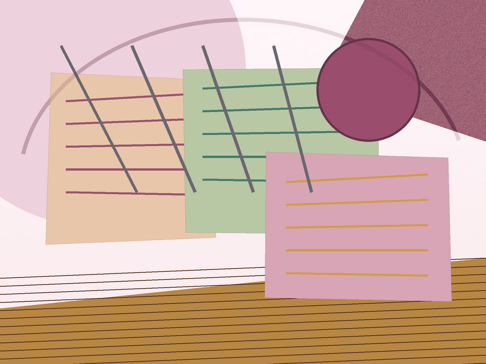 Unique link illustration for Which fabric, needle and thread work for slow stitch?