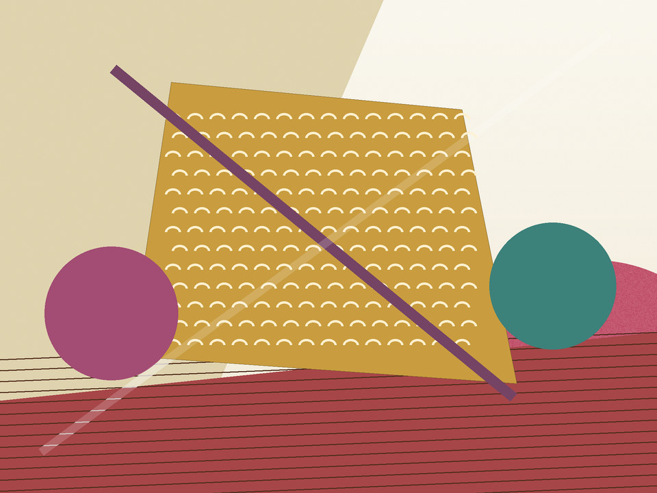 Unique link illustration for Tunisian crochet